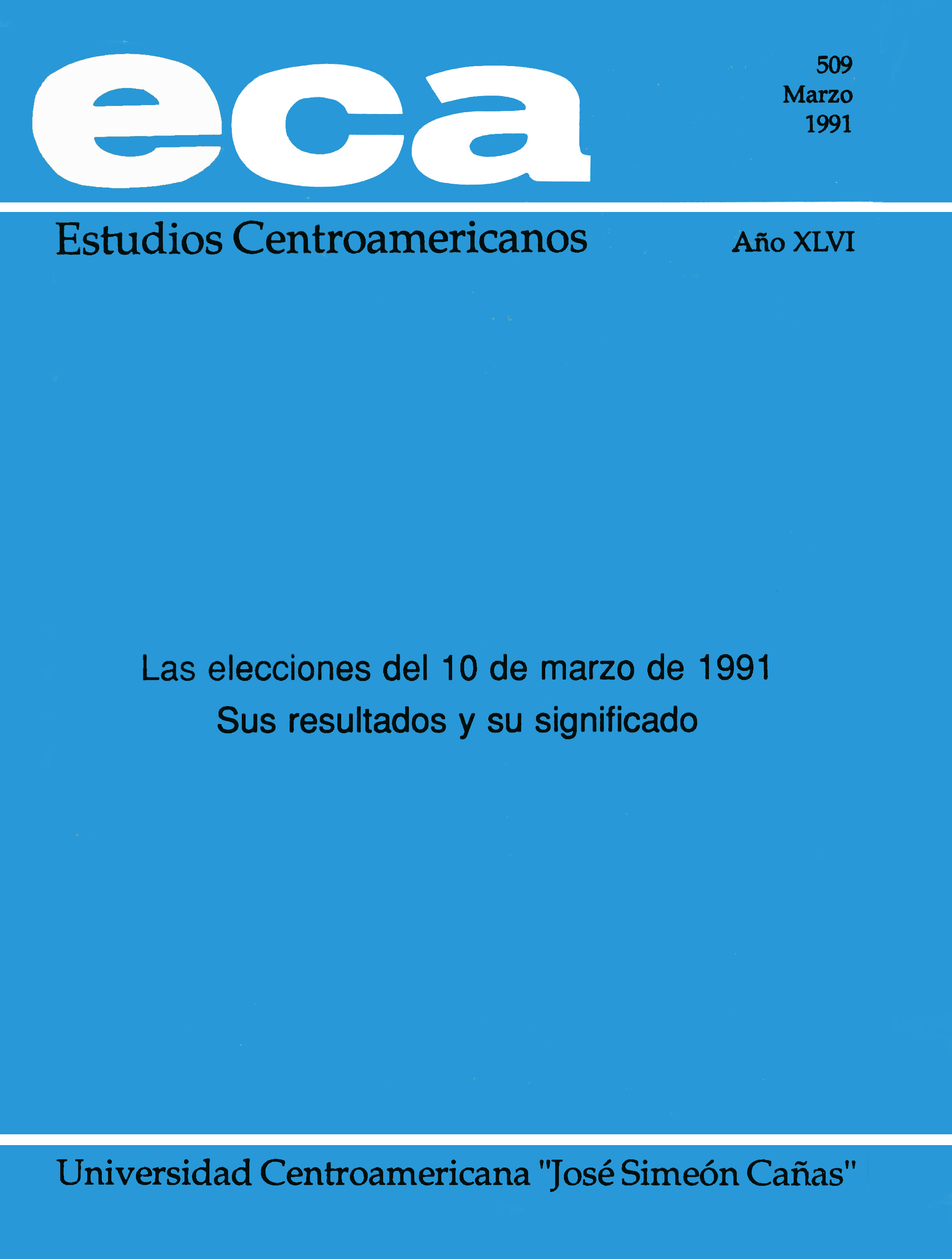 					Ver Vol. 46 Núm. 509 (1991)
				